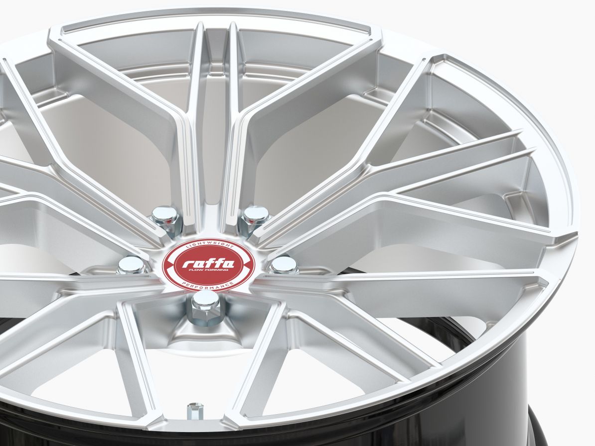 Raffa Wheels<br>RF-02 Gloss Silver (19x8.5)